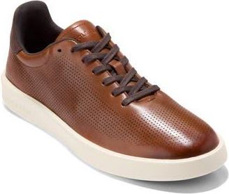 Cole Haan Grand Crosscourt Daily Laser Sneaker in British Tan /Ch Dk Cho at Nordstrom Rack, Size 10.5