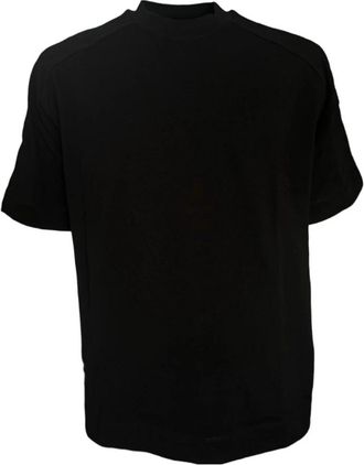 Emporio Armani Katoenen T-shirt met korte mouwen en logo - Heren - T-shirts - Zwart - XS - Katoen - Tops