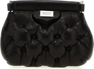 Maison Margiela Tassen, Dames, Zwart, ONE Size, Leer, Glam Slam Classique Baby