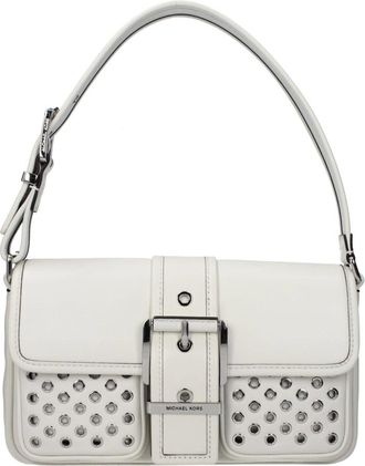 Michael Kors Dames, Tassen, Wit, Maat: ONE Size Leer