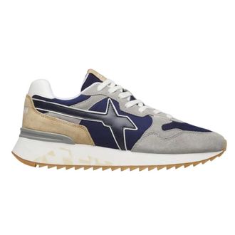 W6YZ Sneakers, male, Blue, Size: 10 US Yak-M Sneaker