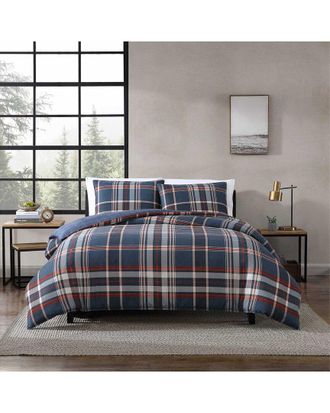 Eddie Bauer Shasta Lake Microsuede Duvet Cover Set