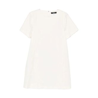 Max Mara Short Dresses, female, Beige, Size: XL Short Dress