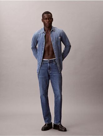 Calvin Klein Jeans Calvin Klein Mens Slim Jeans - Blue - 29W x 30L