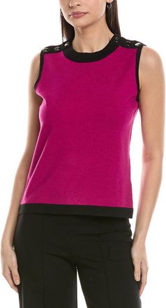 Karl Lagerfeld Karl Lagerfeld Combo Knit Top