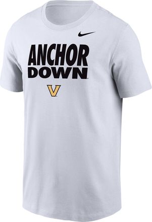 Nike Mens College (Vanderbilt) Dri-FIT T-Shirt in White | IW0659-100