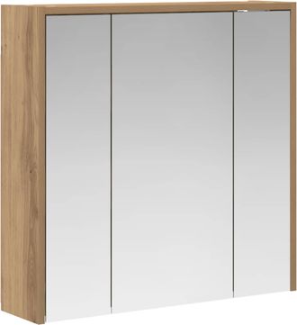 vidaXL Armario Con Espejo De Ba&ntilde;o Roble Artisan 63,5 X 16 X 62,5 Cm Vidaxl