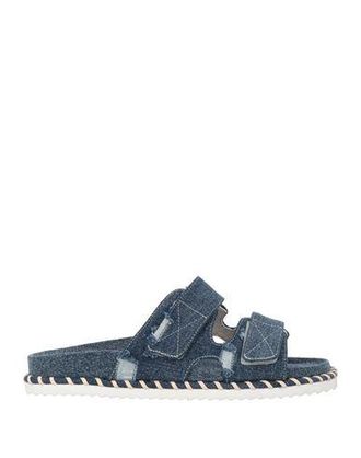 Colors Of California TWO STRAPS DENIM SANDAL