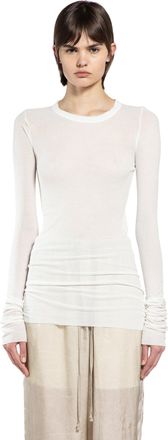 Rick Owens Temple Rib Long Sleeve T-Shirt
