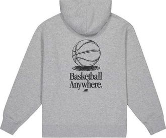 New Balance Hoodie Asia Sizing Athletic Grey MT33586-AG