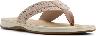 Sperry Top-Sider Seafish 3 Perforated Flip Flop in Light Pink at Nordstrom, Size 10.5