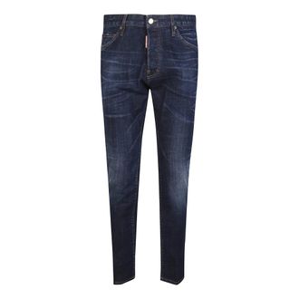 Dsquared2 Slim-fit Jeans, male, Blue, Size: 2XL Teddy Jeans