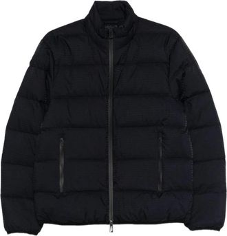 Emporio Armani Nylon Pufferjack - Heren - Winterjassen - Blauw - 2XL - Nylon - Jassen
