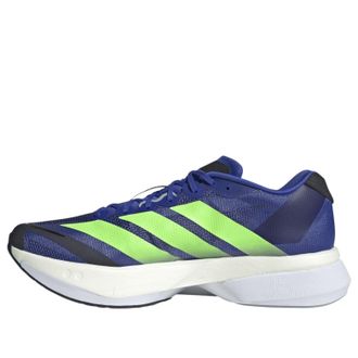 adidas Adizero Boston 13 Lucid Blue Lime Burst JS4944