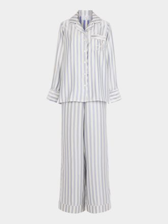 Thierry Colson The Albertine Silk Pajama Set