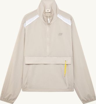 Autry GIACCA IN NYLON CON MEZZA ZIP UNISEX