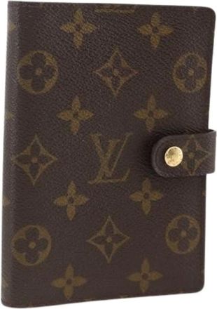Louis Vuitton Pre-owned Accessories, female, Brown, Size: ONE SIZE Pre-owned Day Planner Cover