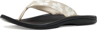 Olukai Ohana W Womens Sandals Tapa/Pua : 11 B - Medium, Synthetic