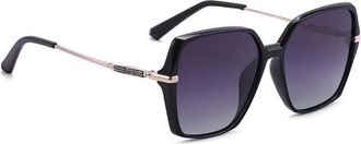 Generic Polarized Sunglasses Ladies Vacation Beach Shade Decorative Glasses (Color : B, Size : Medium)