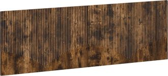 vidaXL Cabecero Montada En La Pared Hoorn Roble Ahumado Vidaxl