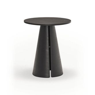 Teulat Mesa de comedor auxiliar negro