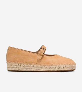 Cole Haan Womens Cloudfeel Asbury Mary Jane Ballet Flats - Brown Size 10.5