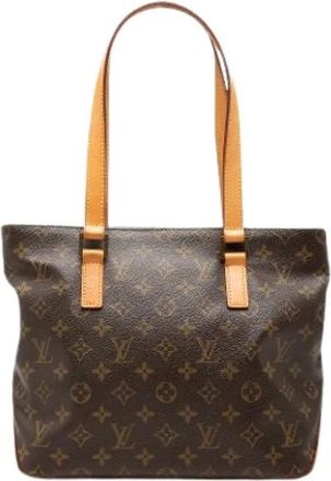 Louis Vuitton Pre-owned Cabas Piano - Dames - Vintage Shopper - Bruin - ONE Size - Leer - Vintage