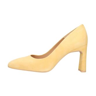Unisa Waba Pump - Dames - Schoenen - Geel - Maat: 40 EU Leer