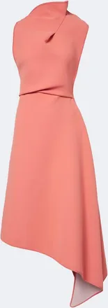 Maticevski Lash draped asymmetric midi dress