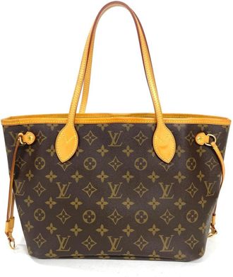 Louis Vuitton Brown Monogram Canvas Tote Bag (Pre-Owned)