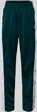 adidas Originals Jogpants mit seitlichen Knöpfen Modell ADIBREAK in Dunkelgruen, Größe XS