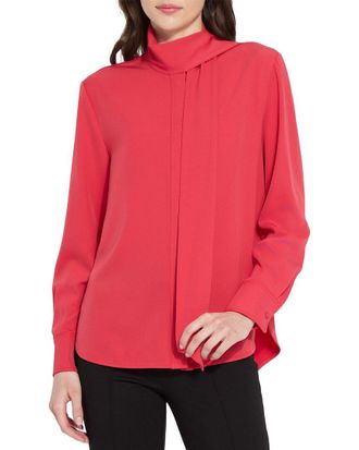 Lyss&eacute; Odette Scarf Neck Shirt