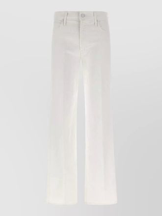 Mother denim the kick it wide-leg trousers
