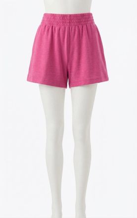 Z Supply Weekender Cotton Blend Short In Island Pink