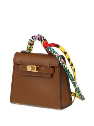 Herm&egrave;s 2022 Kelly Twilly two-way handbag - Brown