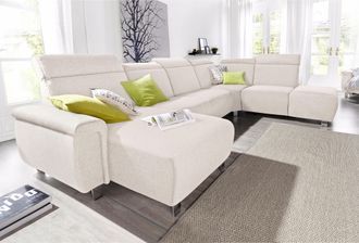 Sit&more Wohnlandschaft &raquo;Township U-Form&laquo; wahlweise mit elektrischer Wallfree-Funktion