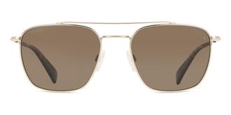 Rag & Bone RNB5047/G/S Asian Fit J5G/SP Mens Sunglasses Gold Size 53