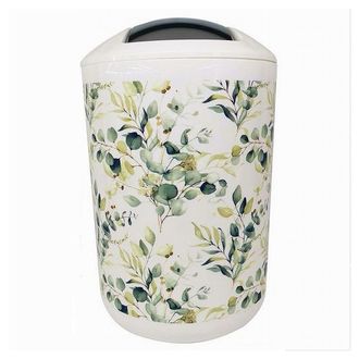 Trade Shop Trade Shop - Basket Bucket Waste Bathroom Accessories Flowers Leaves 87058