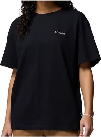 Columbia Rolling Bend Graphic Oversized Tee T-Shirt f&uuml;r Damen | schwarz