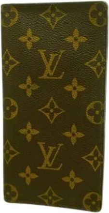 Louis Vuitton Portafoglio lungo Pre-owned (bifold) - - Pre-owned - Uomo - Marrone - ONE SIZE