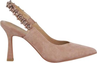 Alma En Pena Pumps, female, Pink, 4 UK, Heeled shoe with elastic strap