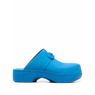 Ferragamo Ladies Blue Flats, US Size 5