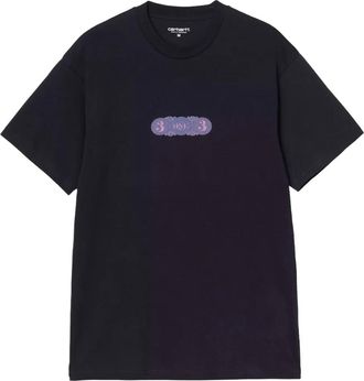 Carhartt Work in Progress graphic T-shirt - men - Organic Cotton - S - Blue