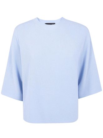 Fabiana Filippi Cropped Round Neck Sweater