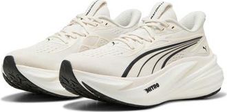 Puma MagMax NITRO 2 Running Shoe in Warm White/puma Black at Nordstrom, Size 6.5