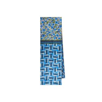 Maliparmi Silky Scarves, female, Blue, Size: ONE SIZE Collection Prints Stole