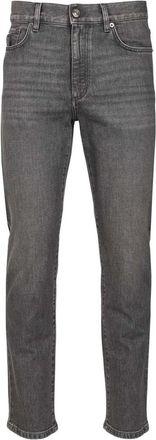 Ermenegildo Zegna City Slim-Fit Jeans - male - Zegna - Slim Fit Jeans - Gray - W36 - Jeans