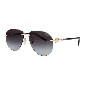 Tiffany & Co. Aviator-zonnebril - unisex - Accessoires - Geel - Maat: 59 MM