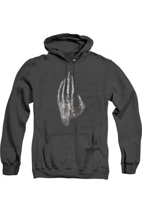 Gildan Lord Of The Rings Hand Of Saruman Adult Heather Hoodie / Hooded Sweatshirt