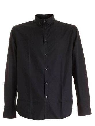 Moschino Maxi label shirt in black